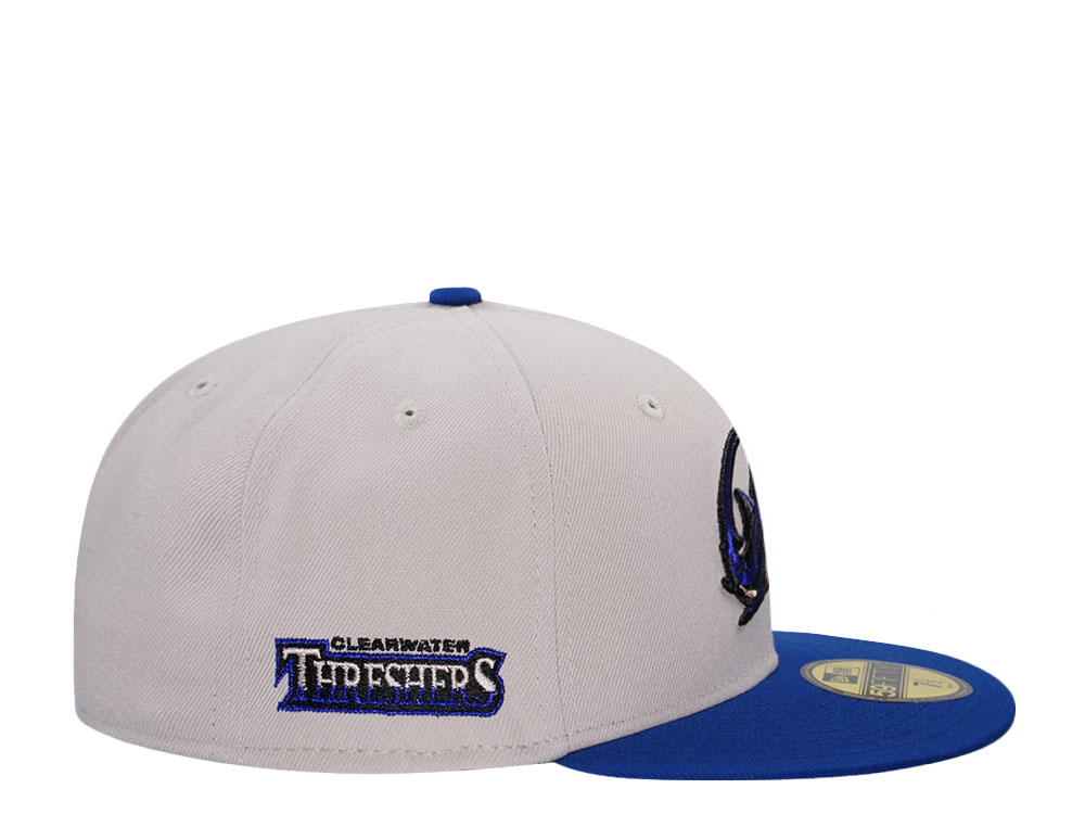 New Era Clearwater Threshers Stone Prime Two Tone Edition 59Fifty Fitted Cap
