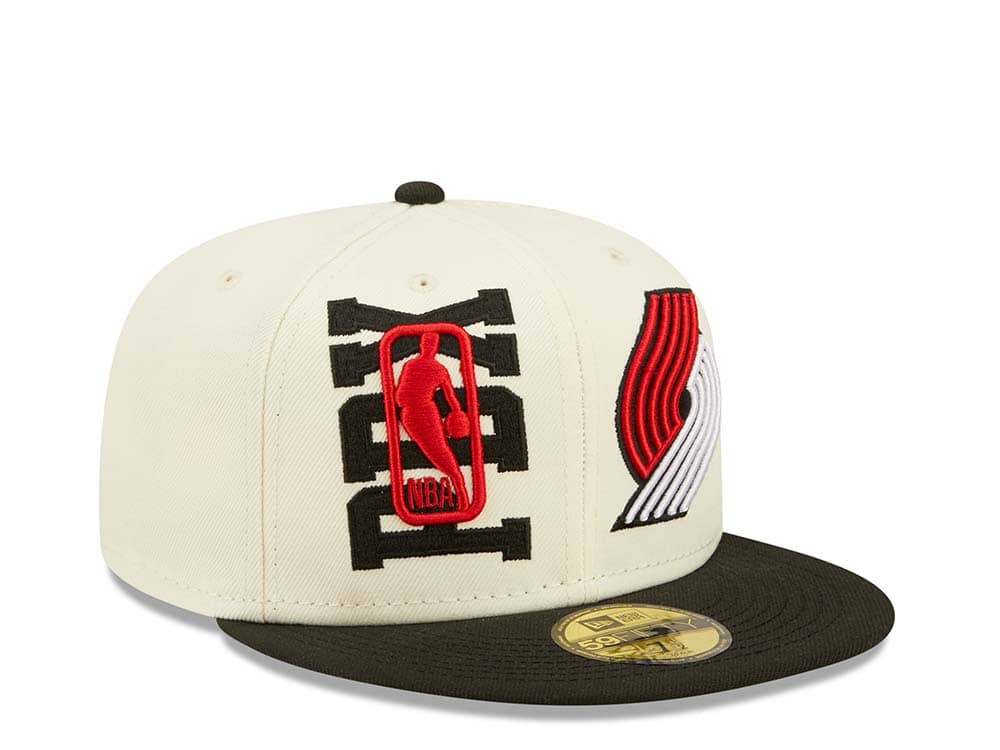 New Era Portland Trail Blazers NBA Draft 2022 59Fifty Fitted Cap