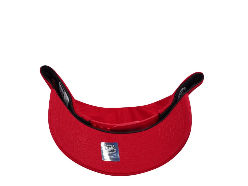 New Era Detroit Red Wings NHL Injection 2024 Scarlet 9Forty Snapback Cap