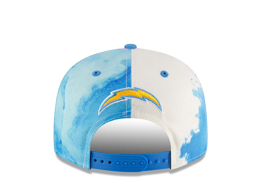 New Era Los Angeles Chargers Ink NFL Sideline 2022 9Fifty Snapback Cap