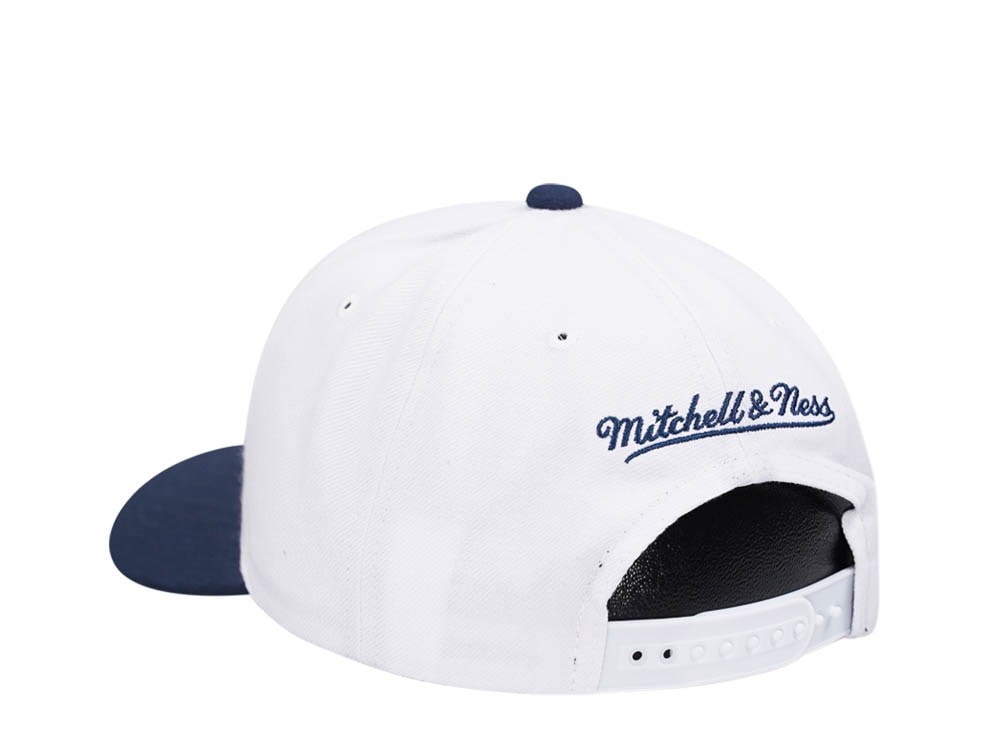 Mitchell & Ness Brooklyn Nets Team Two Tone 2.0 Pro White Snapback Cap