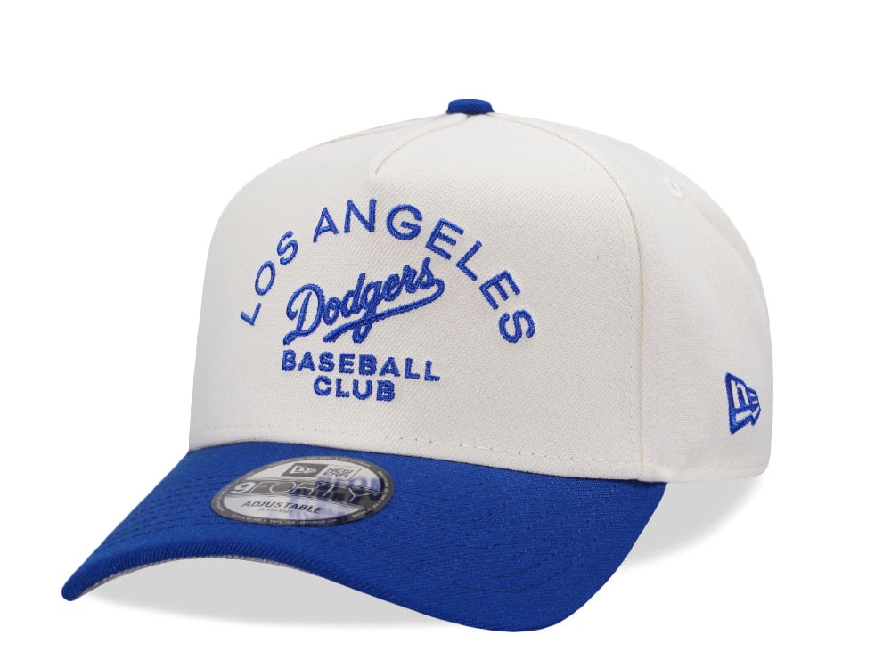 New Era Los Angeles Dodgers Baseball Club Chrome Two Tone Edition 9Forty A Frame Snapback Cap