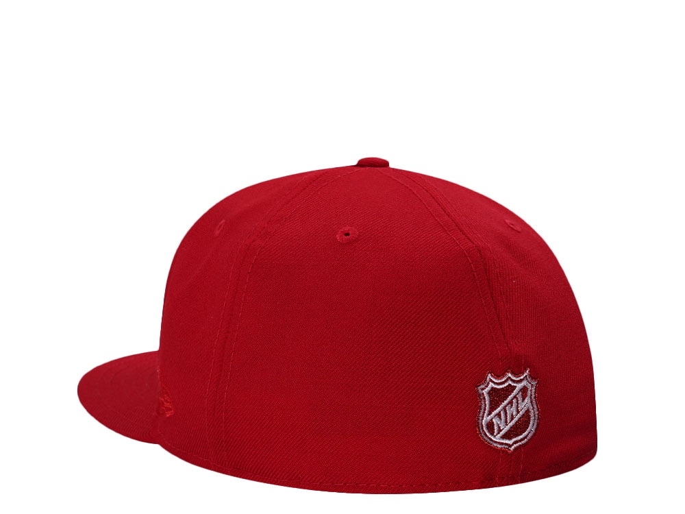 New Era Montreal Canadiens All Star 1990 Scarlet Throwback Wool Edition 59Fifty Fitted Cap