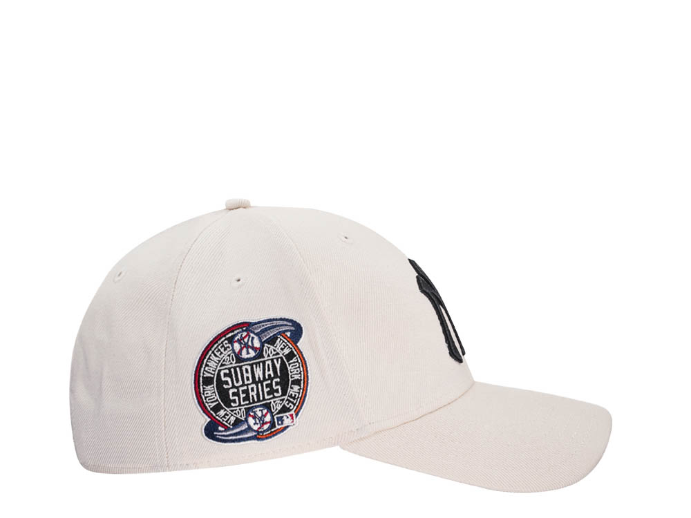 47Brand New York Yankees Subway Series Natural Sure Shot MVP Snapback Cap