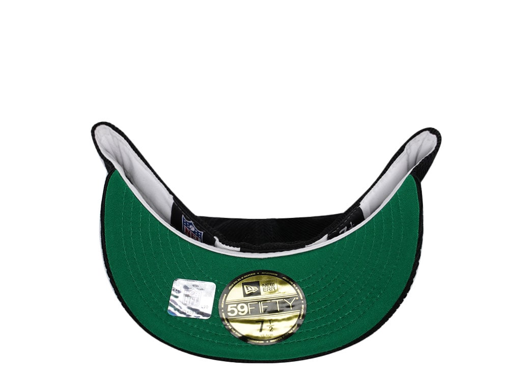 New Era San Francisco 49ers Black Cord Throwback Edition 59Fifty Fitted Cap