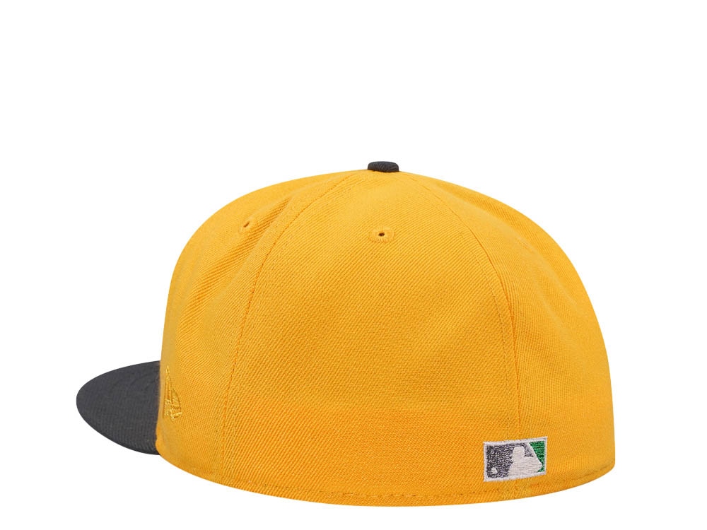 New Era Oakland Athletics World Series 1989 Misty Gold Two Tone Edition 59Fifty Fitted Cap