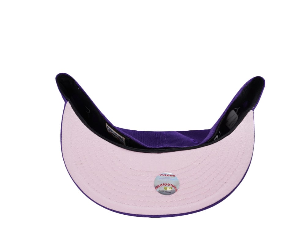 New Era Minnesota Twins Bomba Squad Purple Pink Prime Edition 59Fifty Fitted Cap