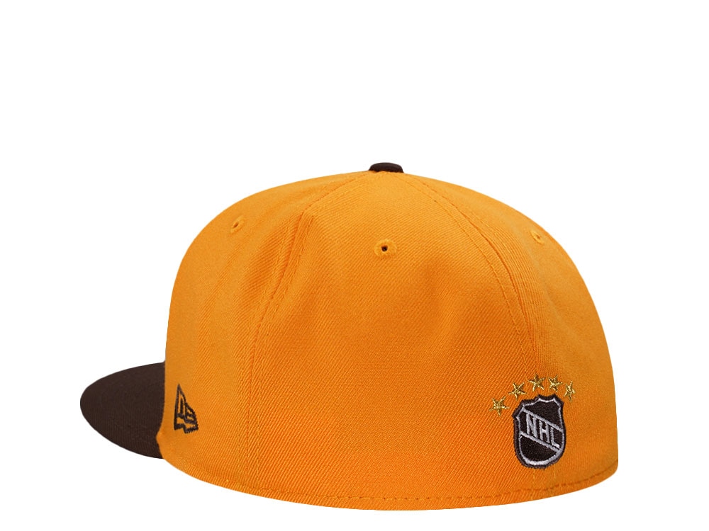 New Era Boston Bruins 50th Anniversary Walnut Two Tone Edition 59Fifty Fitted Cap