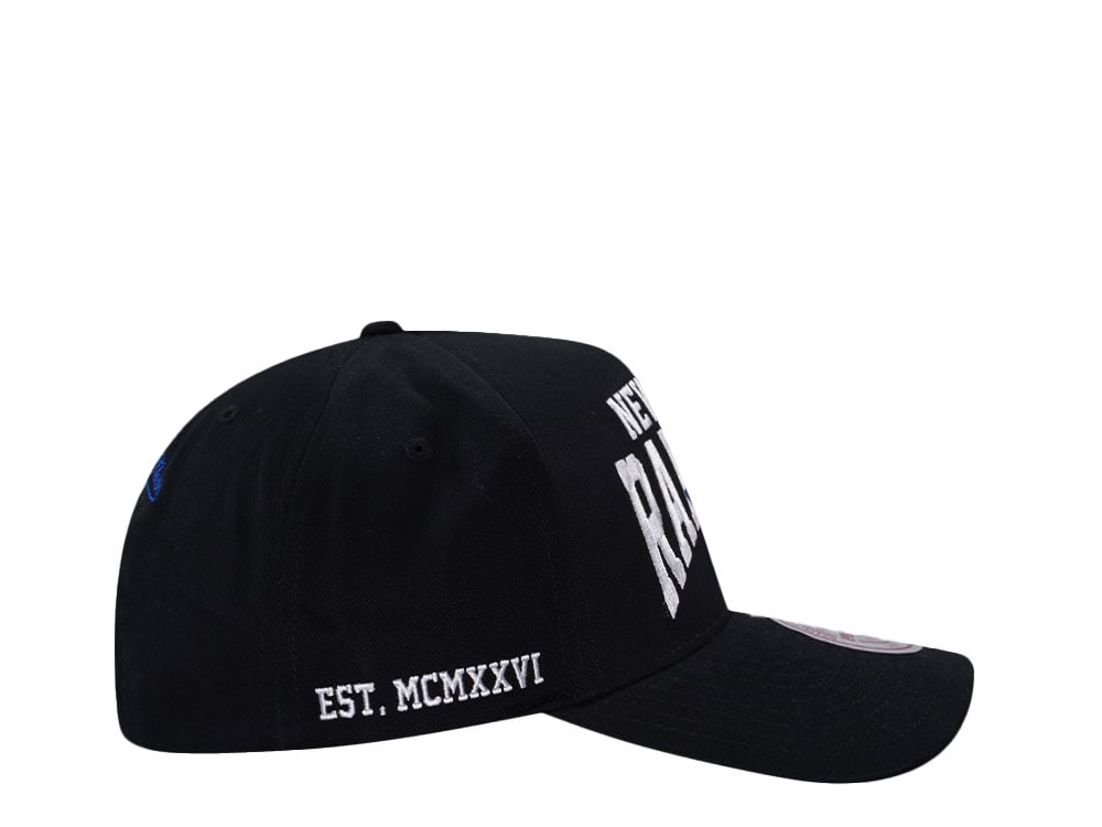 Mitchell & Ness New York Rangers Black Pro Pinch Fit Snapback Cap