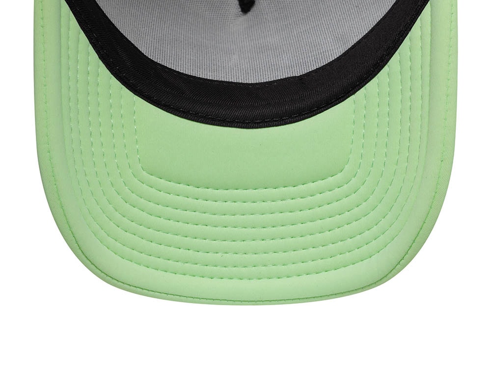 New Era Oval Foam Patch Mint 9Forty A Frame Trucker Snapback Cap