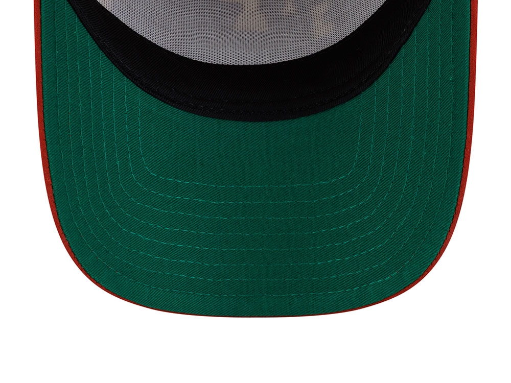 New Era New York Yankees Wordmark Suede Green Stone Edition 9Forty A Frame Snapback Cap