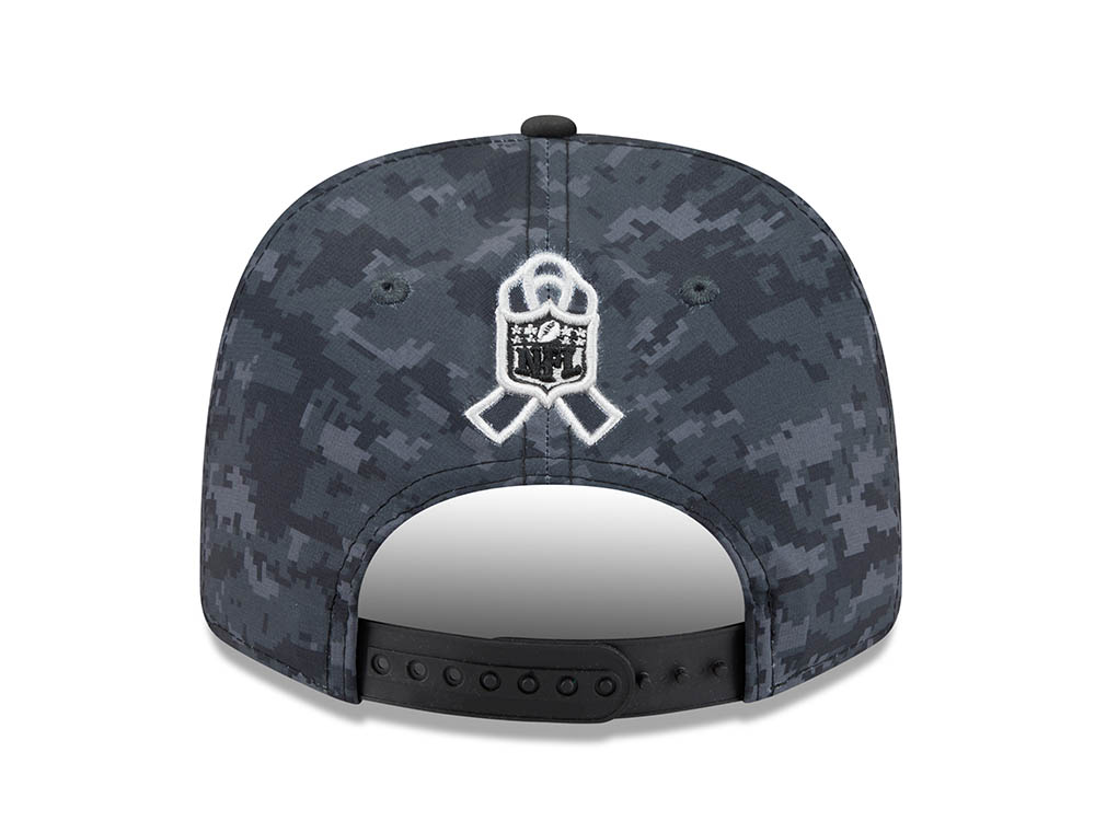 New Era Kansas City Chiefs NFL Salute to Service 2026 Digi Camo Black 9Seventy Stretch Snapback Cap