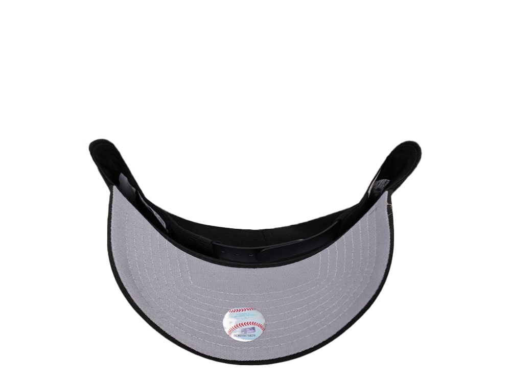 New Era Arizona Diamondbacks World Series Champions 2001 Black on Black 9Forty A Frame Snapback Cap