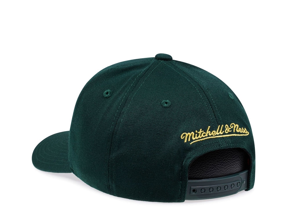 Mitchell & Ness Chicago Bulls Green Lime Red Line Flex Snapback Cap