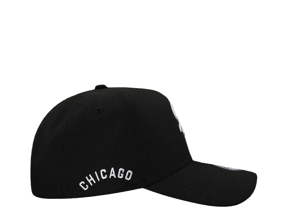 New Era Chicago White Sox Black Classic Edition 9Forty A Frame Snapback Cap