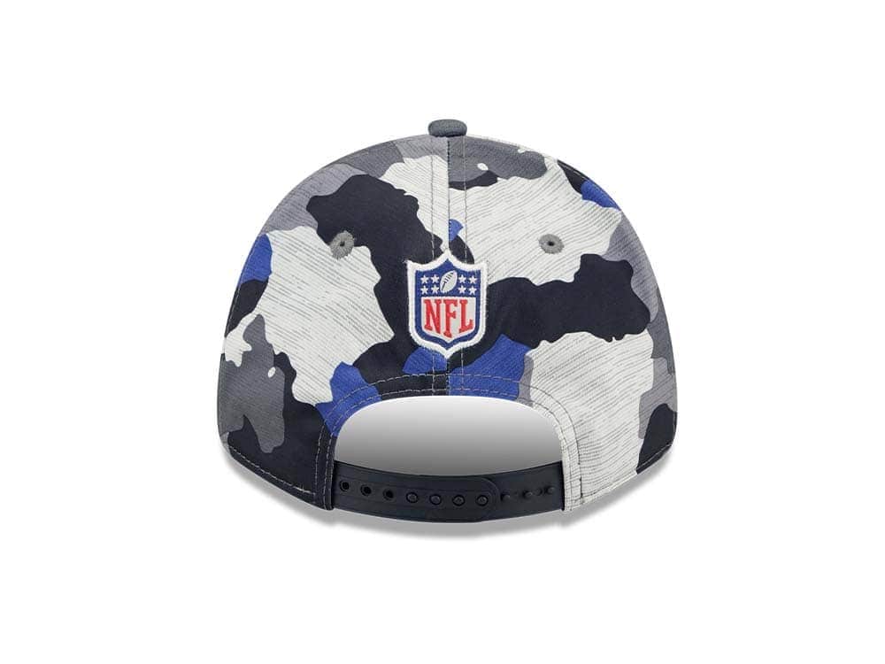 New Era NFL Logo NFL Training Camp 22 Camo 9Forty Stretch Snapback Cap