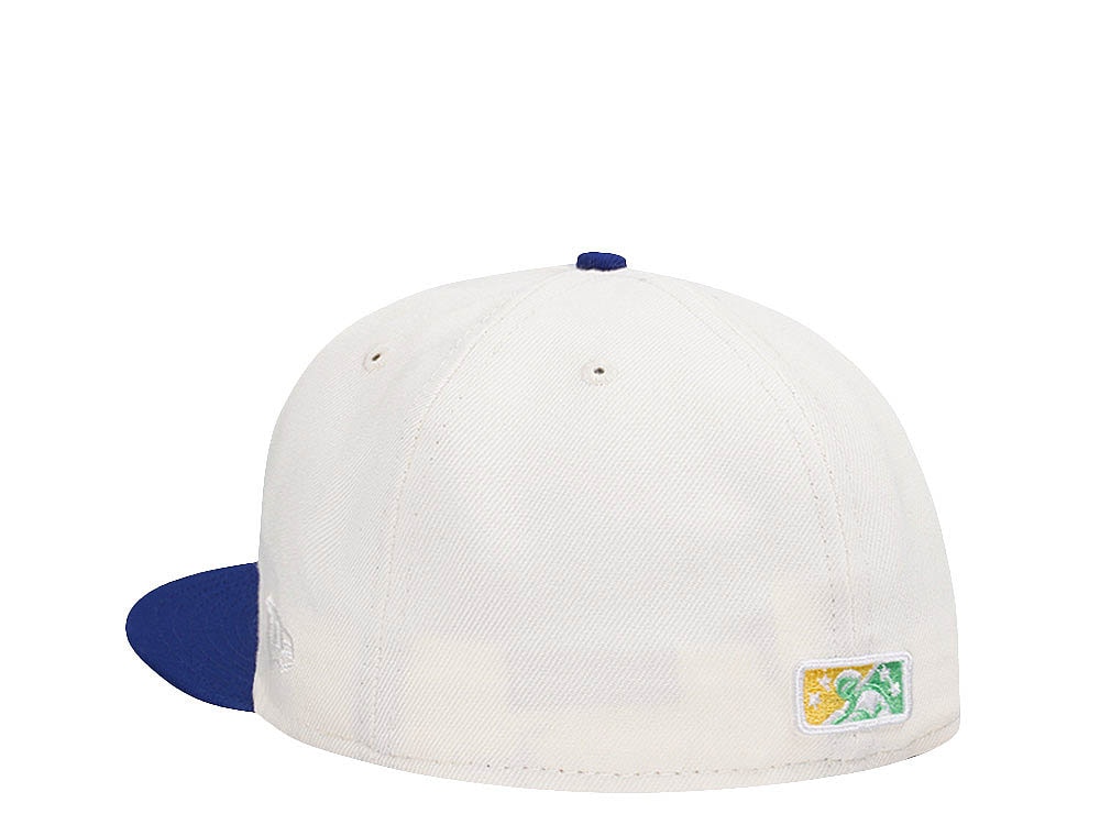 New Era Vero Beach Dodgers  Vintage Chrome Two Tone Edition 59Fifty Fitted Cap