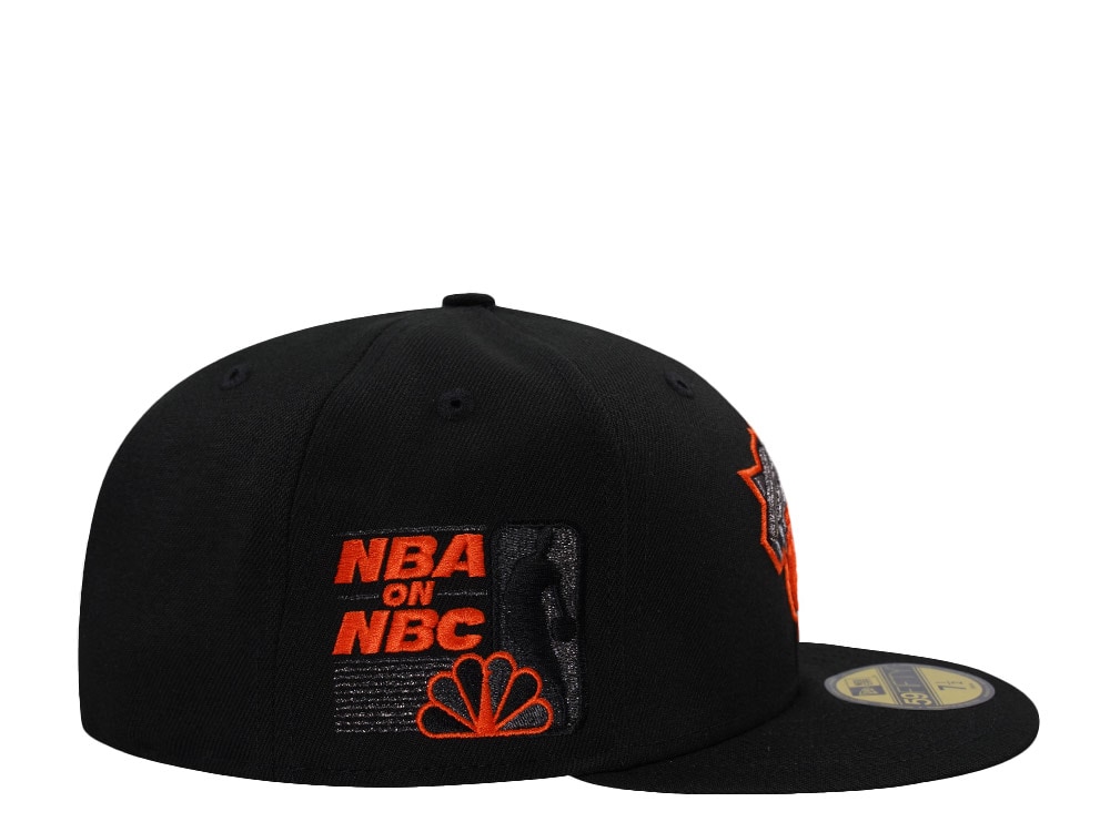 New Era New York Knicks NBA on NBC Black Prime Edition 59Fifty Fitted Cap