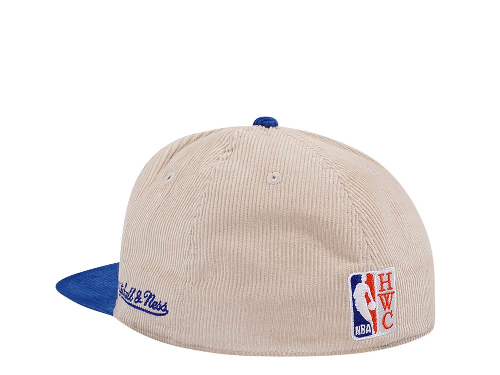 Mitchell & Ness New York Knicks All Star 1998 Two Tone Hardwood Classic Cord Edition Dynasty Fitted Cap