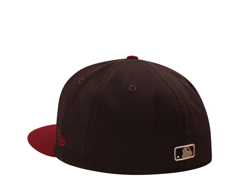 New Era Houston Astros Ransom Note Minute Maid Park Brick Red Two Tone Edition 59Fifty Fitted Cap