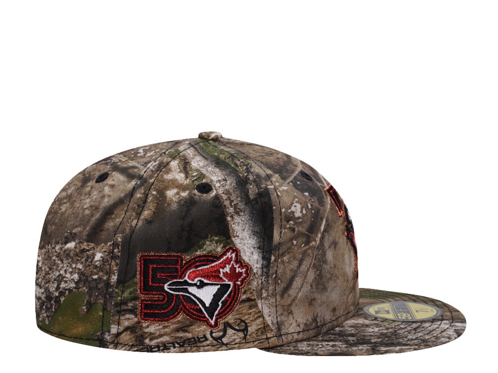 New Era Toronto Blue Jays 50th Anniversary Realtree APX Prime Edition 59Fifty Fitted Cap