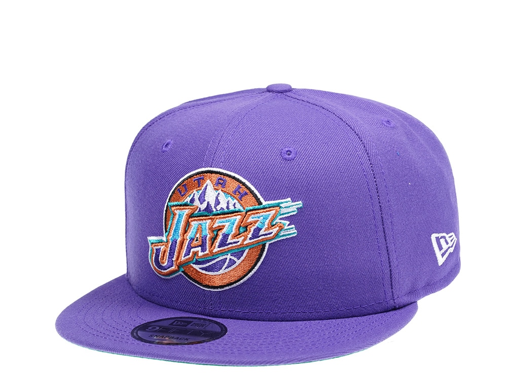 New Era Utah Jazz Hardwood Classic Edition 9Fifty Snapback Cap