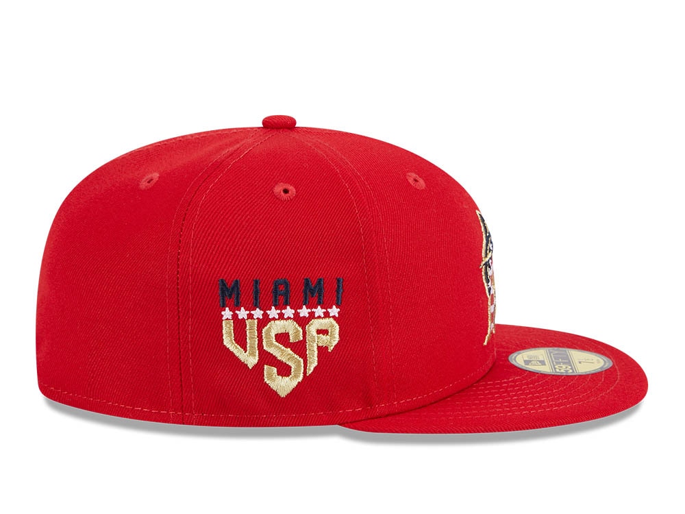 New Era Miami Marlins 4th of July 23 59Fifty Fitted Cap