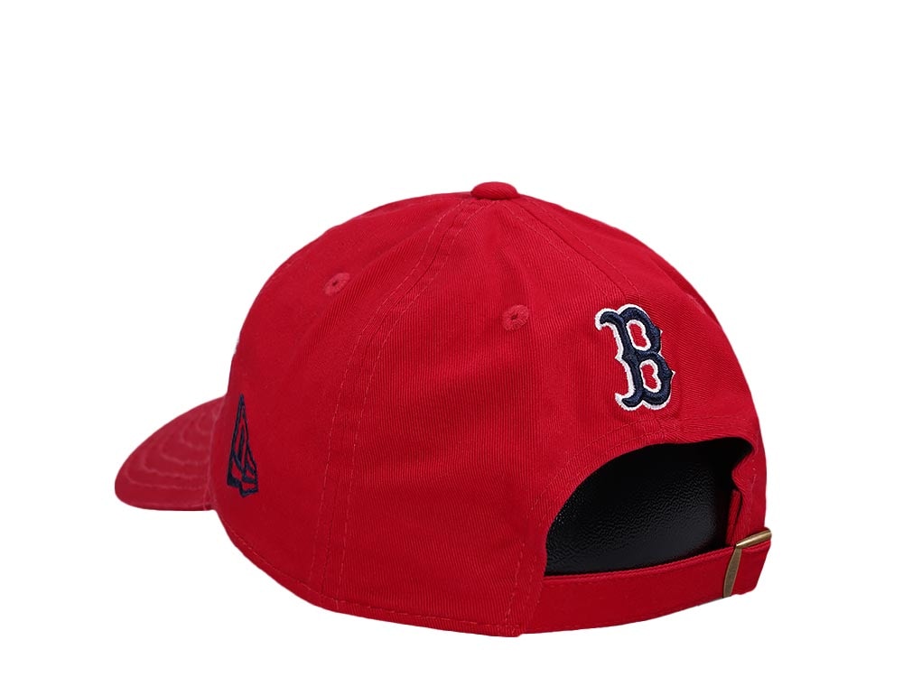 New Era Boston Red Sox Casual Classic Red Strapback Cap