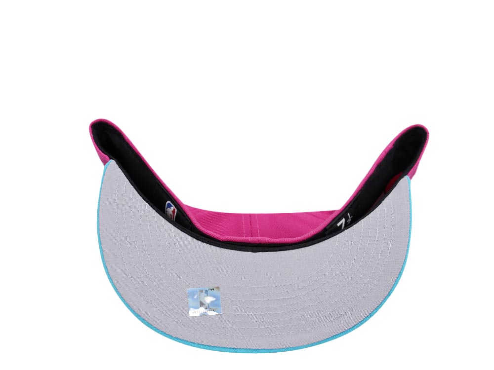 New Era Miami Heat City Beetroot Two Tone Edition 59Fifty Fitted Cap