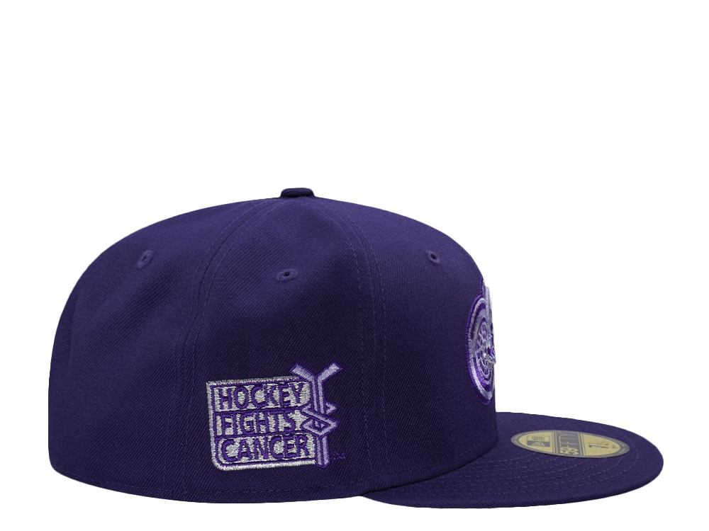 New Era Detroit Red Wings Hockey Fights Cancer Edition 59Fifty Fitted Cap