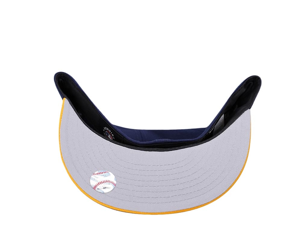 New Era Milwaukee Brewers 50th Anniversary Two Tone Classic Edition 59Fifty Fitted Cap