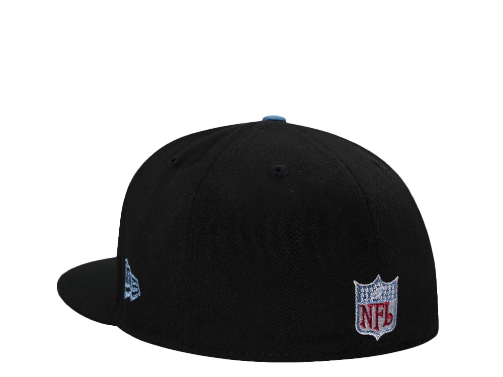 New Era Houston Oilers 75th Anniversary Black Prime Edition 59Fifty Fitted Cap