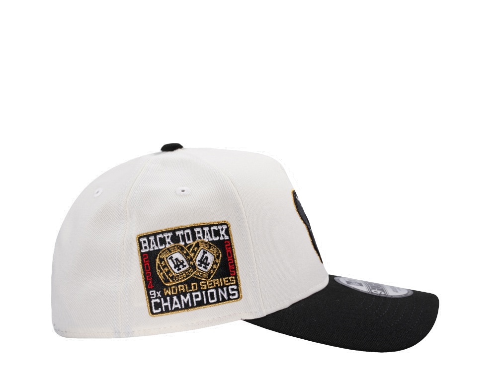 New Era Los Angeles Dodgers Back to Back Champions Ohtani Chrome Two Tone Edition 9Forty A Frame Snapback Cap