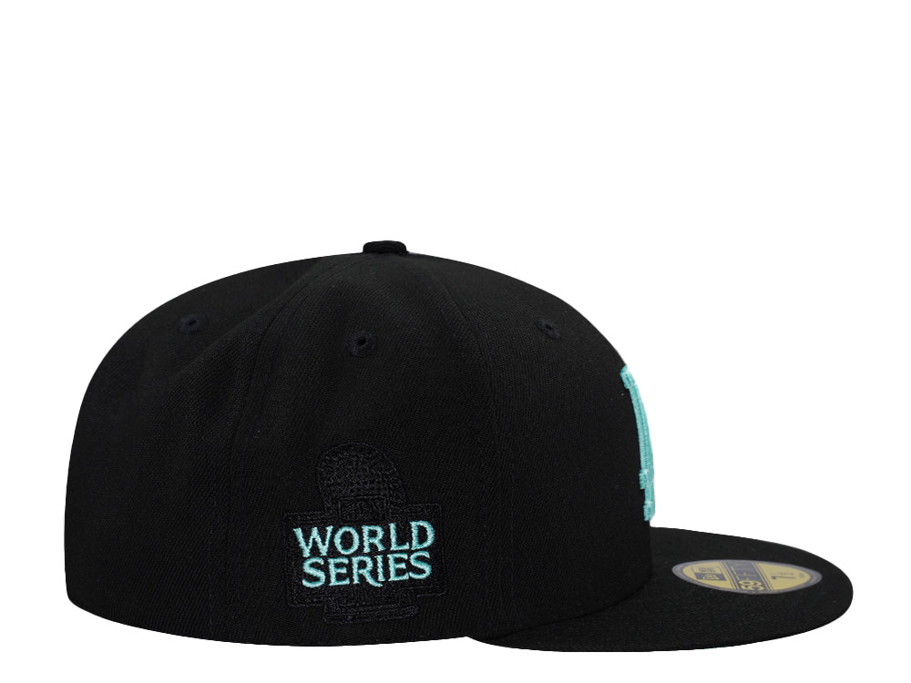 New Era Los Angeles Dodgers World Series 2024 Mint Detail Edition 59Fifty Fitted Cap