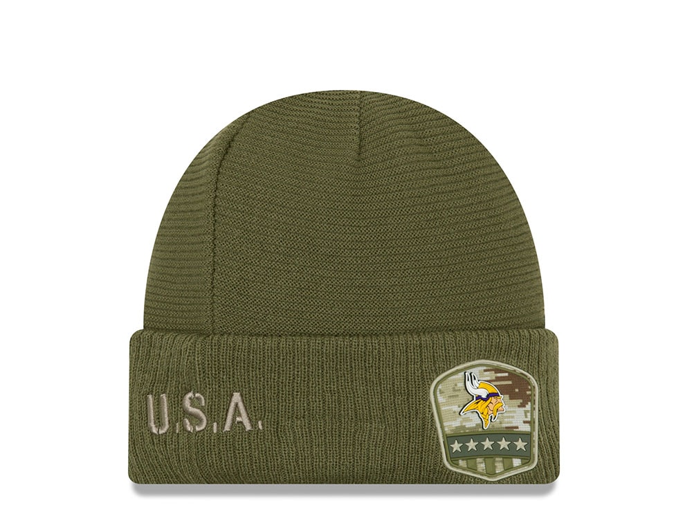 New Era Minnesota Vikings Salute to Service 2019 Mütze