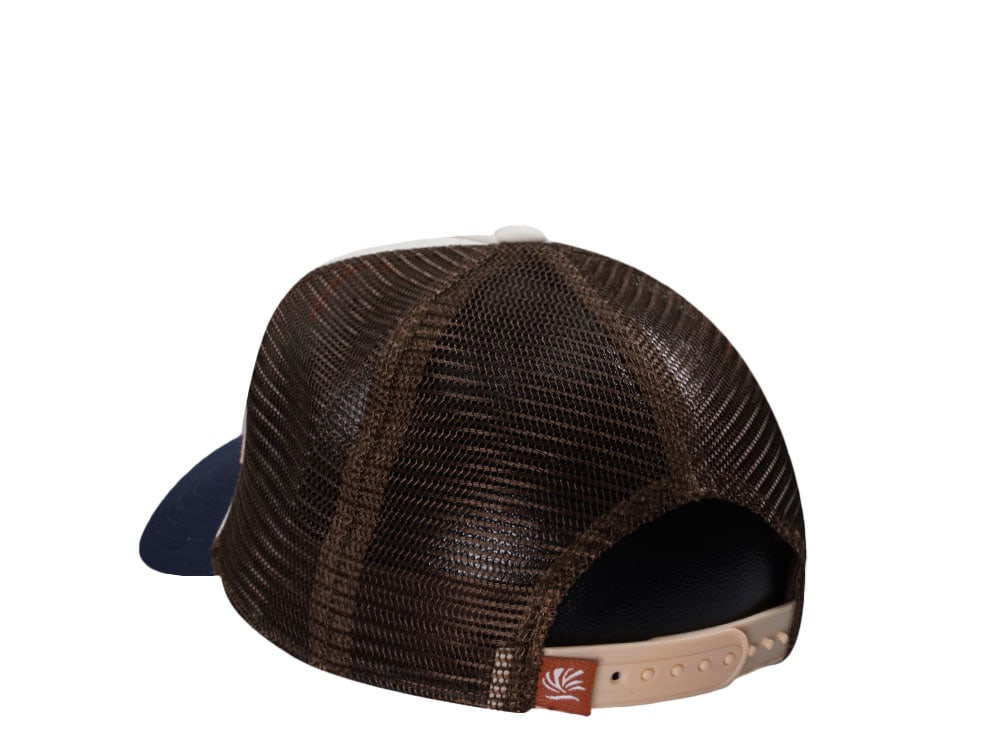 Djinns Surf And Smile Coastal Trucker Snapback Cap