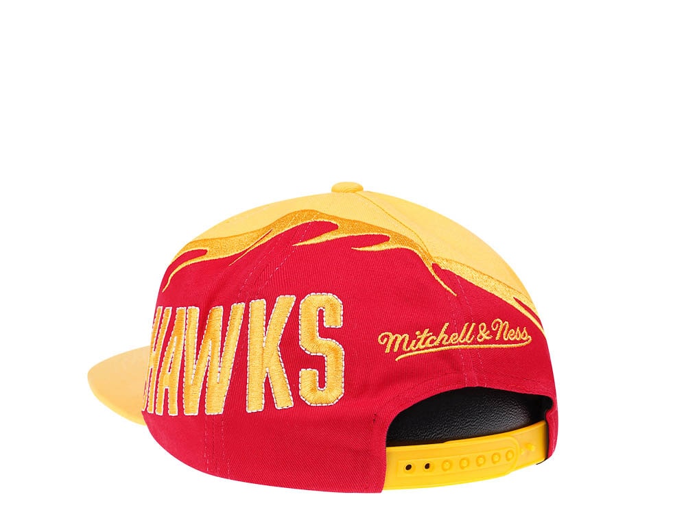 Mitchell & Ness Atlanta Hawks NBA Spiral Deadstock Hardwood Classic Snapback Cap