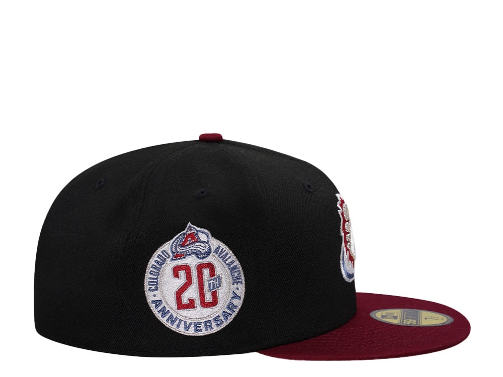 New Era Colorado Avalanche 20th Anniversary Two Tone Throwback Edition 59Fifty Fitted Cap