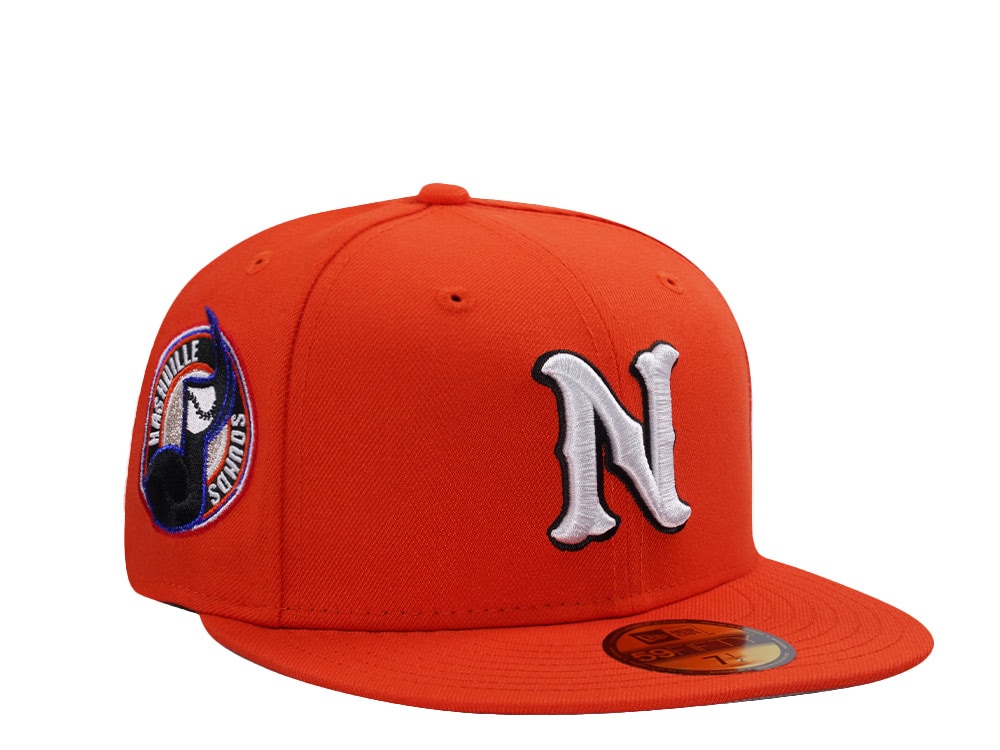 New Era Nashville Sounds Orange Prime Edition 59Fifty Fitted Cap