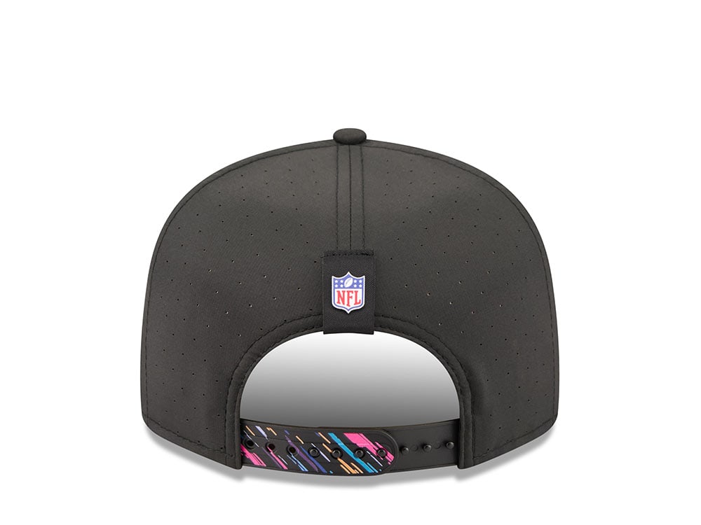 New Era Baltimore Ravens Crucial Catch 2026 Black Edition 9Fifty Split Panel Snapback Cap