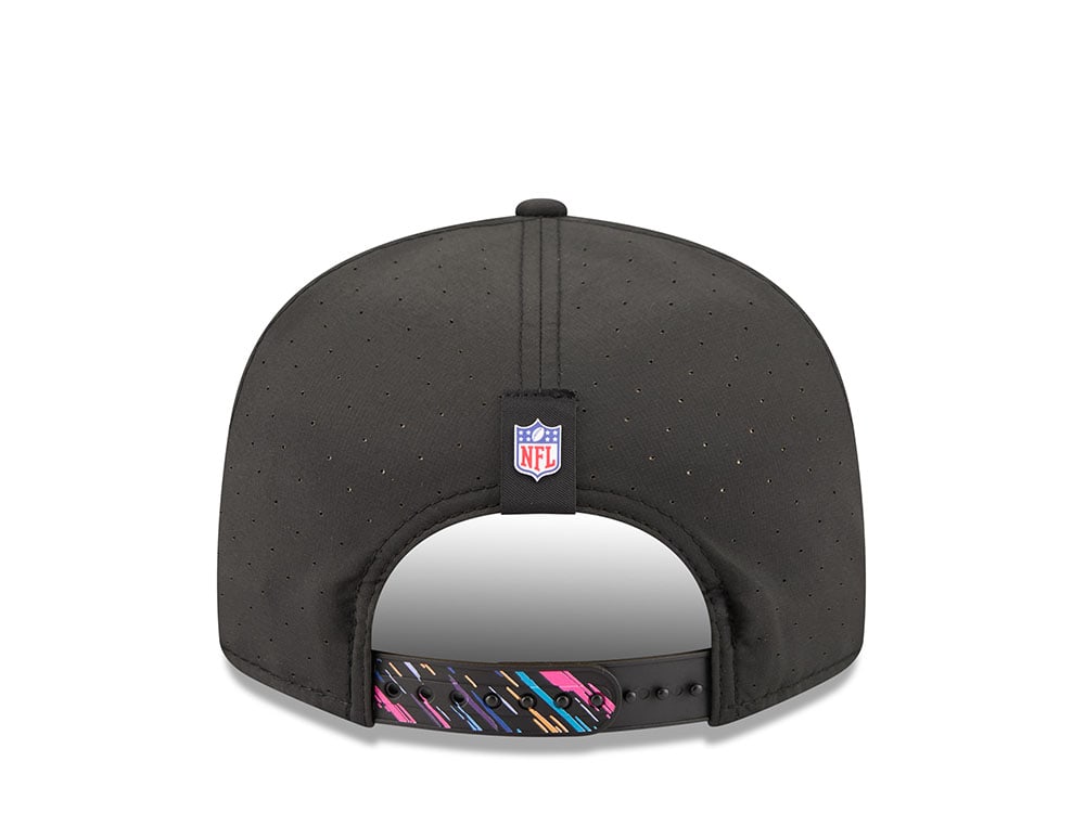 New Era Detroit Lions Crucial Catch 2026 Black Edition 9Fifty Split Panel Snapback Cap
