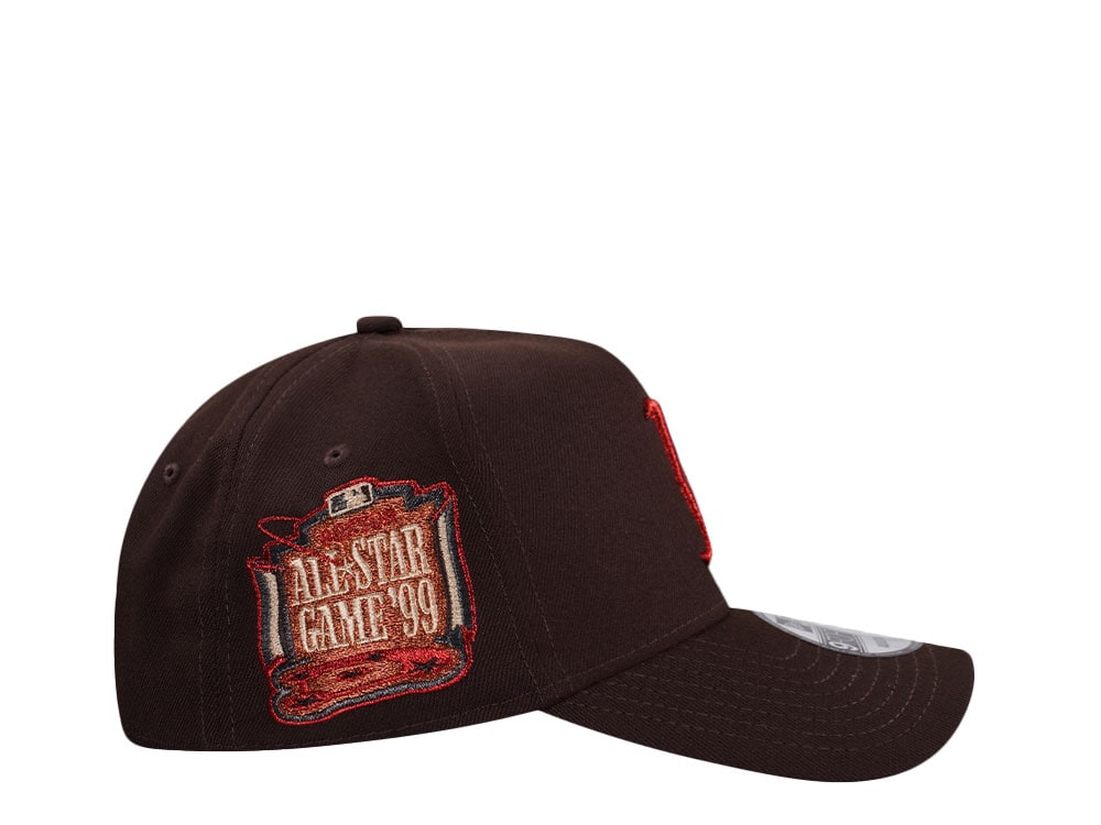 New Era Boston Red Sox All Star Game 1999 Brown Burnt Edition 9Forty Snapback Cap