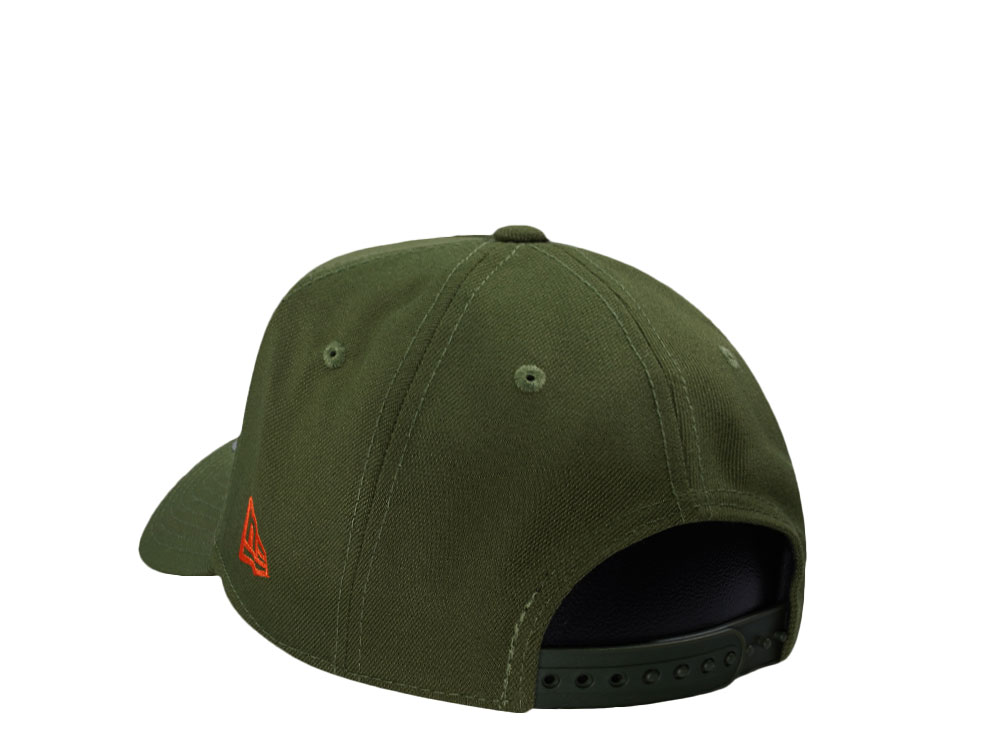 New Era Anaheim Angels 35th Anniversary Rifle Green Classic Edition 9Forty A Frame Snapback Cap