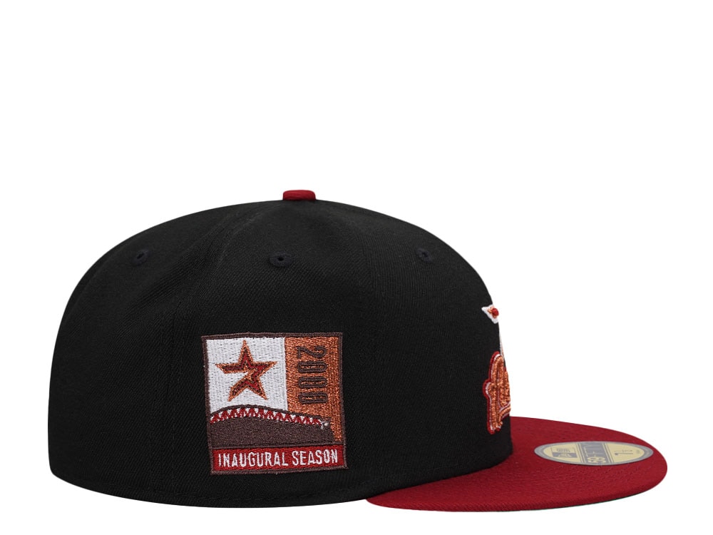 New Era Houston Astros Inaugural Season 2000 Copper Brick Two Tone Edition 59Fifty Fitted Cap