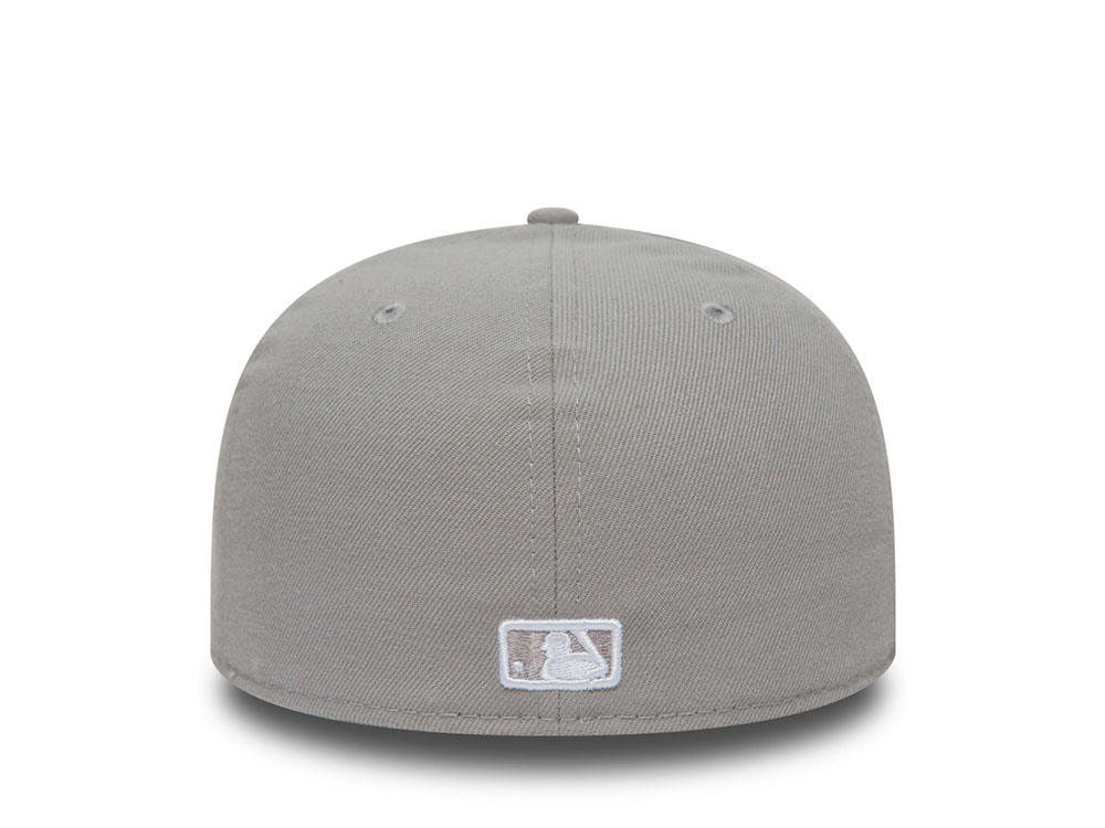 New Era Los Angeles Dodgers Plain Gray Prime Edition 59Fifty Fitted Cap