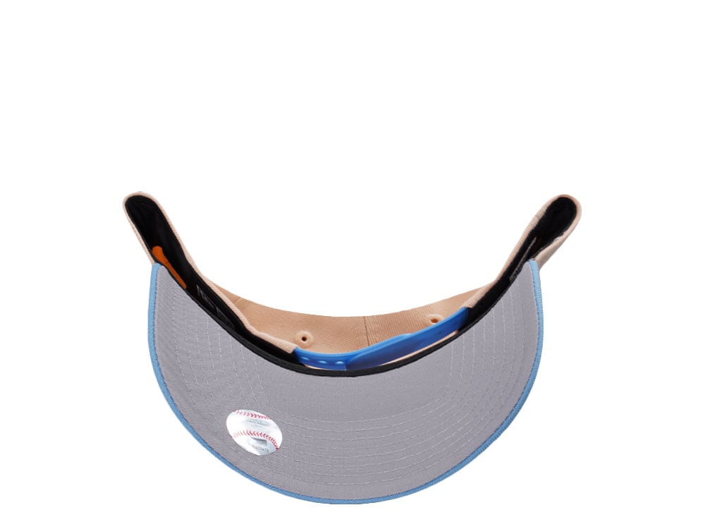 New Era New York Yankees World Series 1999 Mango Sky Edition 9Forty A Frame Snapback Cap