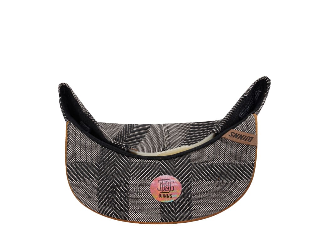 Djinns Hermecheck Olive 6 Panel Snapback Cap