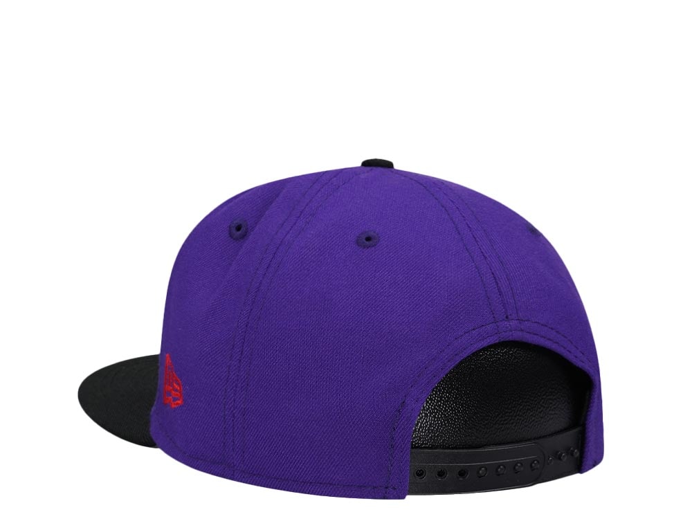 New Era Toronto Raptors Purple Two Tone Classic Edition 9Fifty Snapback Cap