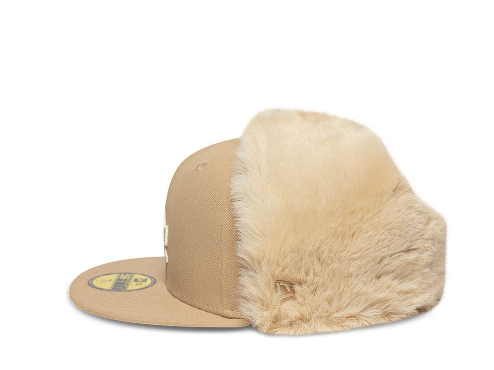 New Era Los Angeles Dodgers World Series 1981 Camel Prime Edition 59Fifty Dogear Fitted Cap