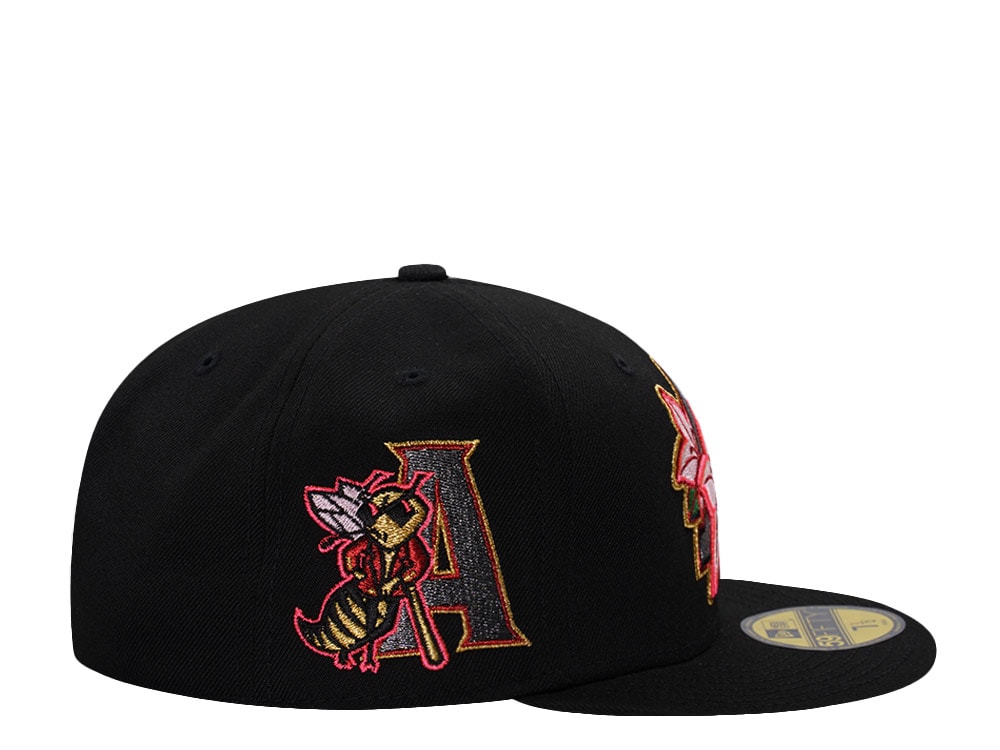 New Era Augusta Green Jackets Pink Black Prime Edition 59Fifty Fitted Cap